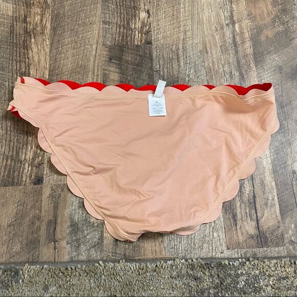 J Crew Scalloped Bikini Bottoms & Ava & Viv Tankini Top - Picture 14 of 16